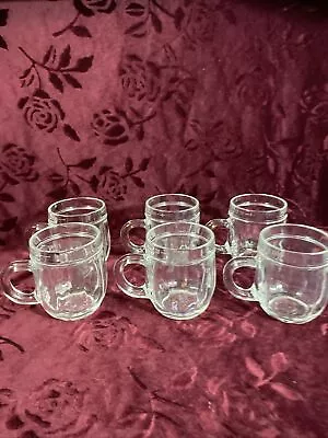 Vintage Lot Of 6~~Ball Clear Drinking Mug W/0.25 Measure Marks  • $18