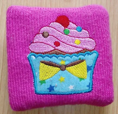 Microwavable Hand And Body Warmer In Knitted Cupcake Cover Vanilla Scented NPW. • £3.26