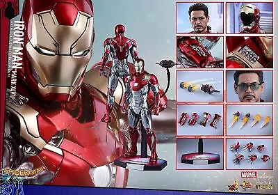 Movie Masterpiece DIECAST  Spider -Man: Homecoming  1/6 Scale Figure Iron M • $772.97