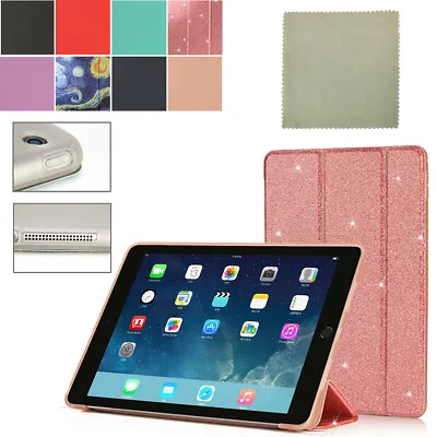 Slim Shell Smart Cover Case For IPad Air 1 St Generation 2013 A1474 With Cloth • $13.99