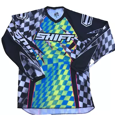 Shift Rise Against Motorcross Jersey Shirt Mens XL Colorful Long Sleeve  • $99.97