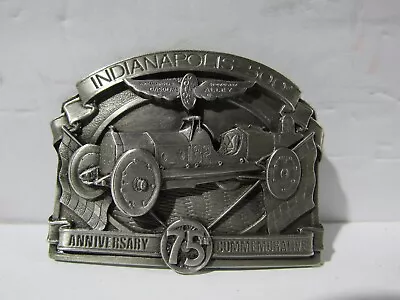 75th Anniversary Marmon Wasp Indianapolis 500 Belt Buckle • $38