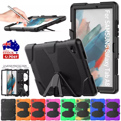 For Samsung Galaxy Tab A A7 A8 S4 S6 Tablet Shockproof Heavy Stand Case Cover • $11.99