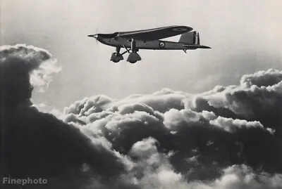 1931 Vintage AVIATION AIRPLANE Speed Prototype Aircraft Photo Gravure Art 11x14 • $174.36
