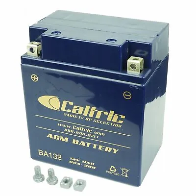 YB10A-A2 Caltric AGM Battery For Suzuki 33610-18A00 33610-18A60/2V 11Ah CCA 300 • $46.35