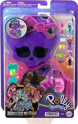 ​Polly Pocket Monster High Playset With 3 Micro Dolls & 10 Accessories Clawdeen • $24.99