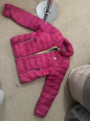RLX Ralph Lauren Kids Down Puffer Jacket Hot Pink Age 10 • £0.99