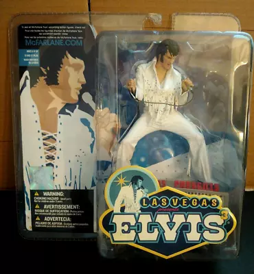 Las Vegas ELVIS PRESLEY 3rd Action Figure - McFarlane 2004 - Sealed • $19.95