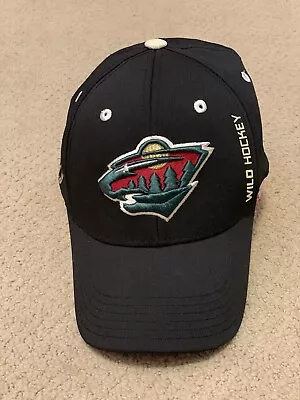 Minnesota Wild NHL Youth Fitted Hat Cap Black  1 Size Fits Most • $9.99