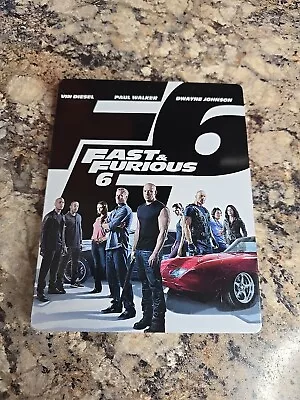 Fast And Furious 6 (Blu-ray ● DVD +BONUS) Steel Case) Vin Diesel Dwayne Johnson • $9.63