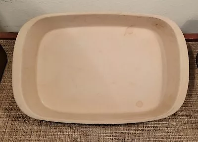 Pampered Chef Stoneware FHC Baker Rectangular Pan Lasagna Cake Casserole 13 X 9 • £32.86