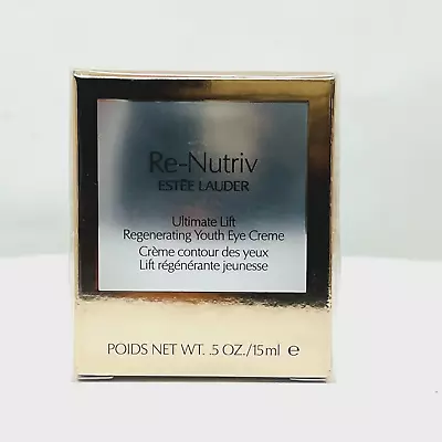 Estee Lauder Re-Nutriv Ultimate Lift Regenerating Youth Eye Creme - 0.5oz - NIB • $44.99