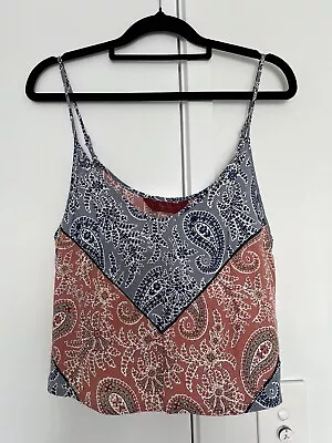 Tigerlily Paisley Print Cami Top Size 10 • $18