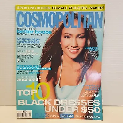 Cosmopolitan Australia December 1999 Rare 90s Women's Vintage Fashion Magazine • $49.99
