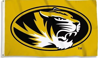 Missouri  Tigers NCAA Football Flag Double Side Print 3x5 Ft W/ Grommets • $18.99