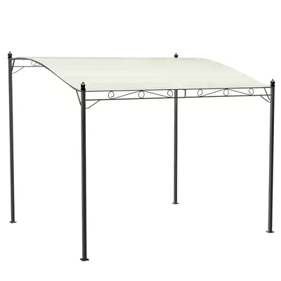 $116.70 • Buy Instahut Gazebo 3m Party Marquee Outdoor Wedding Tent Iron Art Canopy Beige