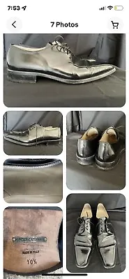 Dolce & Gabbana Men’s Leather Dress Shoes Size 45 US 12 • $197.50