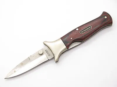 Vtg Boker Magnum Seki Japan Folding Boot Linerlock Hunter Pocket Knife Blem • $24.95
