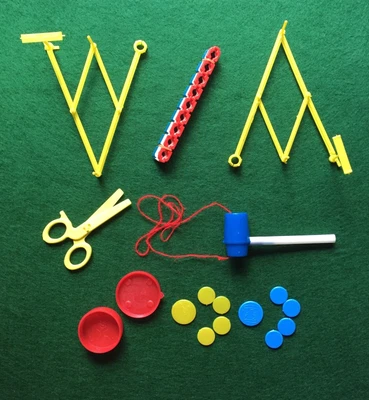 $25 • Buy VTG Gen Mills LOT ***SCISSORS ELSIE TRACER TIDDLYWINK** Cereal Premium Prize Toy