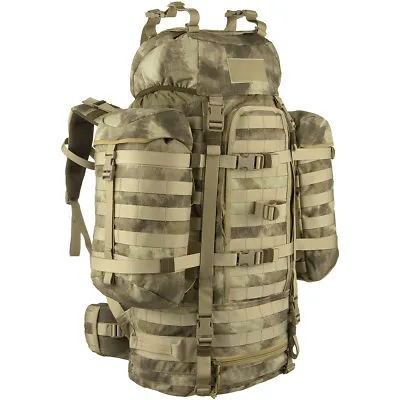 Wisport Wildcat 65L Rucksack Hydration Patrol Outdoor Backpack A-TACS FG Camo • $674.95