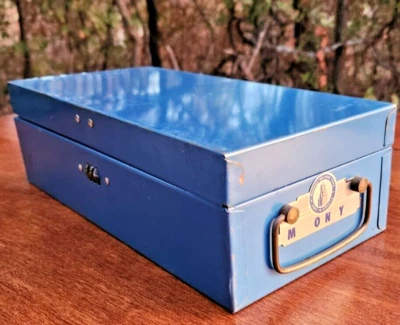$49.99 • Buy Rare Unopened Mutual Of New York MONY Antique Combo Safe Deposit Life Policy Box
