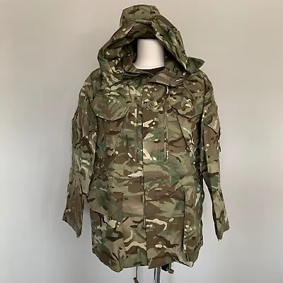 MTP CAMO WINDPROOF COMBAT SMOCK 2 JACKET CU - Size: 160/96cm  British Army NEW • $74.71