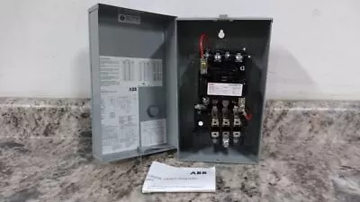 GE CR306B102 120VAC Coil Volts 18 Amps AC Magnetic Motor Starter • $99.99