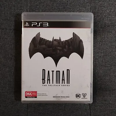 Batman: The Telltale Series Season Pass Disc PS3 PlayStation 3 Game Complete • $32