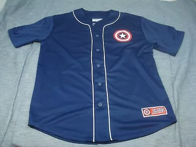 Captain America Jersey #41 Shirt Size SM  NICE LQQK! • $27.26