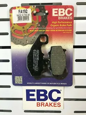 Kawasaki Z1000sx Rear Brake Pads 2011 To 2018 Ebc Fa192 • £25.99