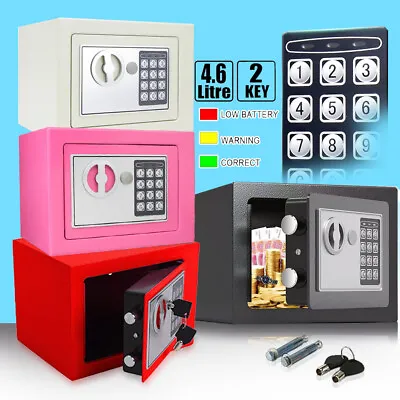 £22.97 • Buy Fireproof Safe Digital High Security Electronic Key Steel Home Cash Safety Box