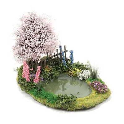 Dollhouse Miniature Large Victorian Garden Pond By Creative Accents • $50.99