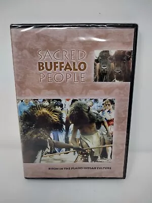 Sacred Buffalo People Bison In The Indians Plains Culture Red Eye Video DVD • $99.99