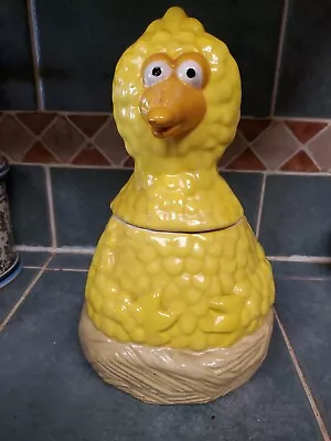 Vintage Sesame Street Big Bird Cookie Jar Muppets Inc 1971 • $36.95