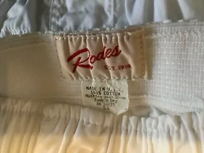 $19.99 • Buy Vintage Boxer By Roads Size 34 Nice Pair Of Boxers From The Old South …