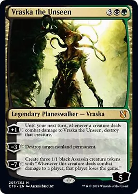 $1.67 • Buy VRASKA THE UNSEEN Commander 2019 MTG Planeswalker Mythic