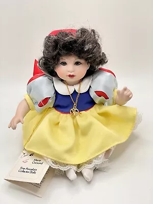 Tiny Tot Doll Disney Snow White Porcelain Baby Marie Osmond Collectibles 6” • $17