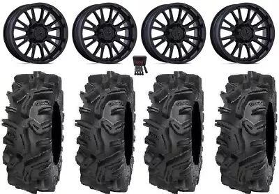 MSA ThunderLips 14  Wheels Black 32  Mudda Inlaw Tires Can-Am Defender • $1315.60