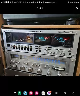 Marantz 5220 Cassette Deck Near Mint With Plastic Cover Faceplate • $1250