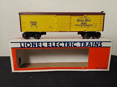 Lionel Trains O Scale Gauge 6-5722 Nickle Plate Road Woodside Reefer  • $12.50