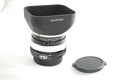  PRICE DOWN VOIGTLANDER Color Heliar 75mm F/2.5 SL For Nikon F Mount Ais #4681 • $435