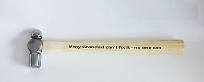 Personalised Gift Unusual Father Day Dad Daddy Grandad Present Engraved Hammer • £9.99