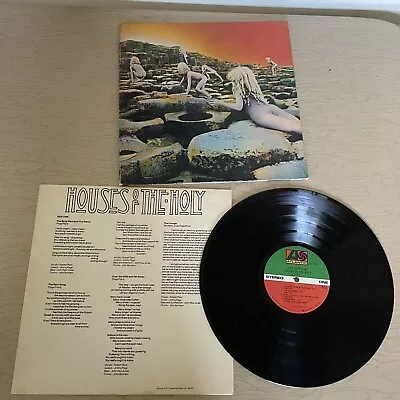 Led Zeppelin: Houses Of The Holy – 1973 Atlantic Records Vtg Vinyl LP • $16.99