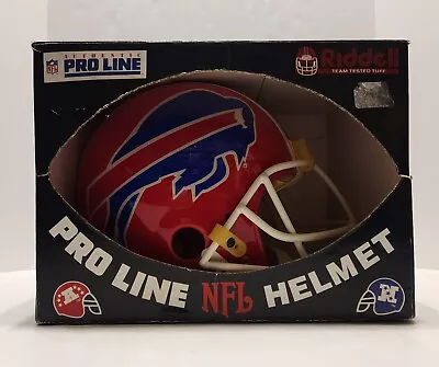 Vintage 1991 Buffalo Bills Riddell NFL Pro Line VSR-1 Made In USA Large Helmet • $190