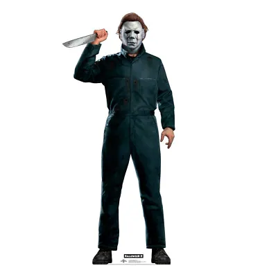 Michael Myers Lifesize Standup Standee Cardboard  CutOut Prop Horror Halloween • $49.95