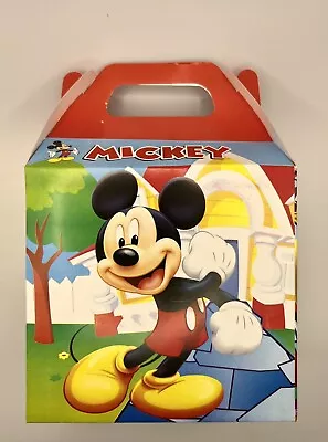 10ct Mickey Mouse Party Favor Candy/Treat Boxes Loot Goody Treat Cajita Dulcera • $8