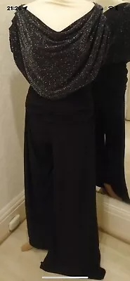 £95 • Buy Atom Label CARBON Jumpsuit Black/Silver Sparkle