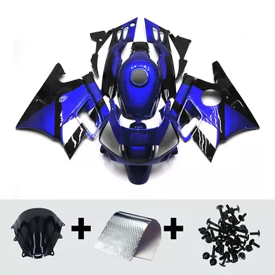 Black Blue ABS Fairings Kit For Honda 1991 1992 1993 1994 CBR600F2 Body Work  • $399.95