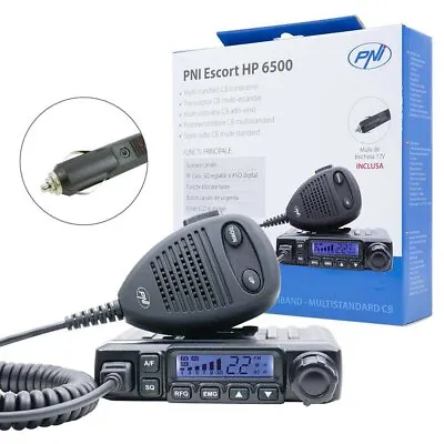 £49.98 • Buy Ultra Compact CB Radio PNI Escort HP6500 V3 UK/EU 80 Channel AM FM Multi Norm