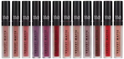 MUA Velvet Matte Long Wear Liquid Lipstick Lip Colour Sealed • £4.99